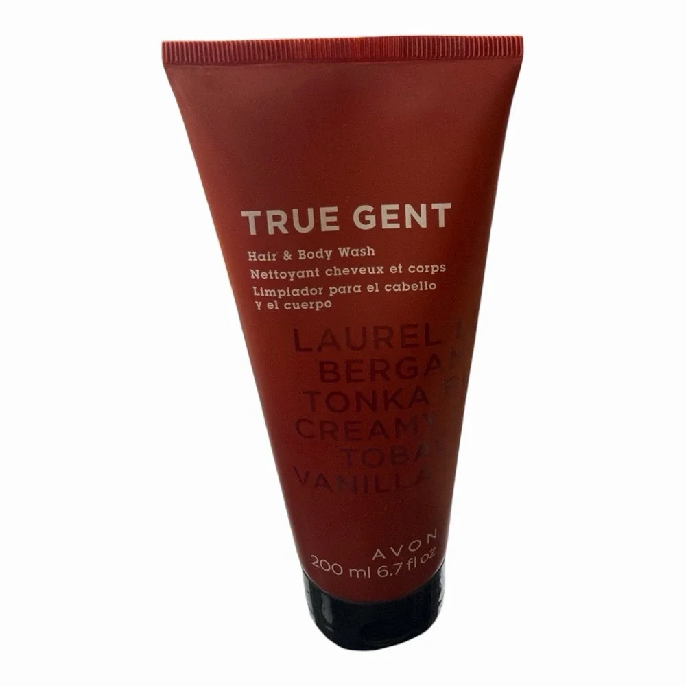 AVON True Gent Hair & Body Wash (6.7 fl oz / 200 ml) VERY RARE - SEALED!!!